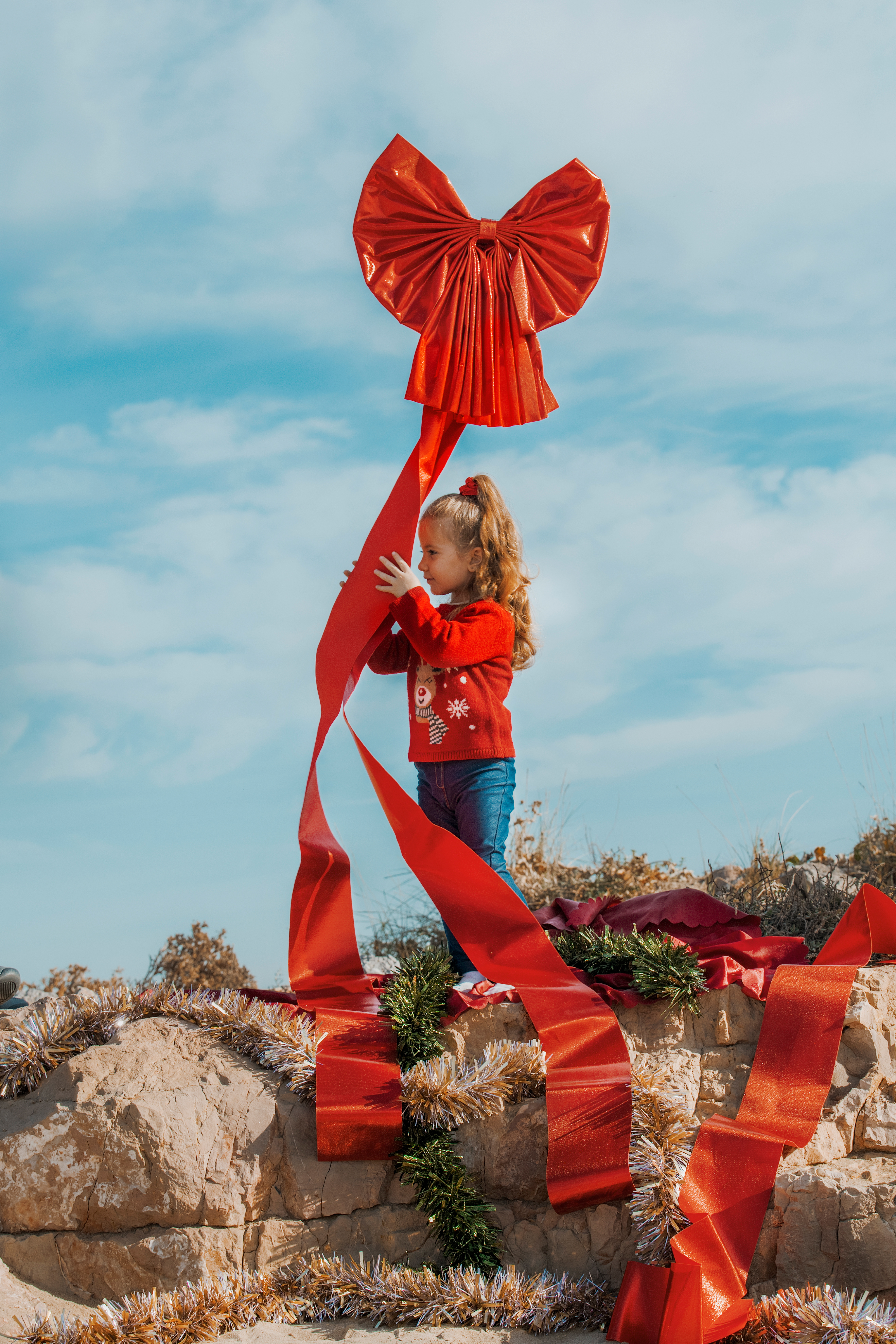 Sessió de fotografia creativa amb nens a la natura